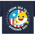 thumbnail image 3 of Baby Shark - From Sea to Shining Sea - Toddler Short Sleeve T-Shirt, 3 of 6