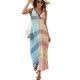 thumbnail image 1 of Watercolor Stripes Vestido Sin Mangas , Vestidos De Lujo Para Ocasiones Oficiales, 1 of 5