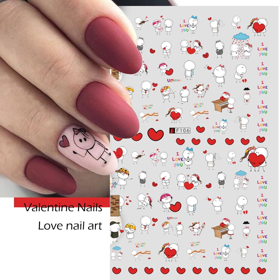 Christmas Nails Stickers Santa Nail Stickers Reindeer Decals Christmas  Candy Snow Cane Rudolf Red Nose Y153 - Etsy | Christmas gel nails, Candy  cane nails, Xmas nails