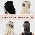 thumbnail image 5 of Flat Hair Clips-Stylish Lay Down Claw Clips for Women with Thick Hair | Big Alligator Hair Clips 2pc, 5 of 6
