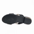 thumbnail image 6 of FRSASU Women's Gold Flip Flops Thong Flat Sandals Dressy Summer Vacation Open Toe Slides Black, 6 of 9