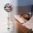 thumbnail image 4 of 14 Inch Wall Clock Battery Operated Silent Clock Decorative for Office, Kitchen, Outdoor, Living Room，Winter Red Color Birds Illustration, 4 of 4