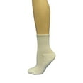 thumbnail image 2 of COUVER Kids Child Youth Midcalf Softball Baseball Socks, White, 6 Pairs Set, 2 of 4