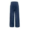 thumbnail image 3 of Rggeeun Mens Casual Pants Corduroy Casual Trousers Classic Relaxed Straight Leg Pants Soft Ribbed Fabric For Everyday Wear Durable Versatile Bottoms For Business Leisure Outings Comfortable, 3 of 9