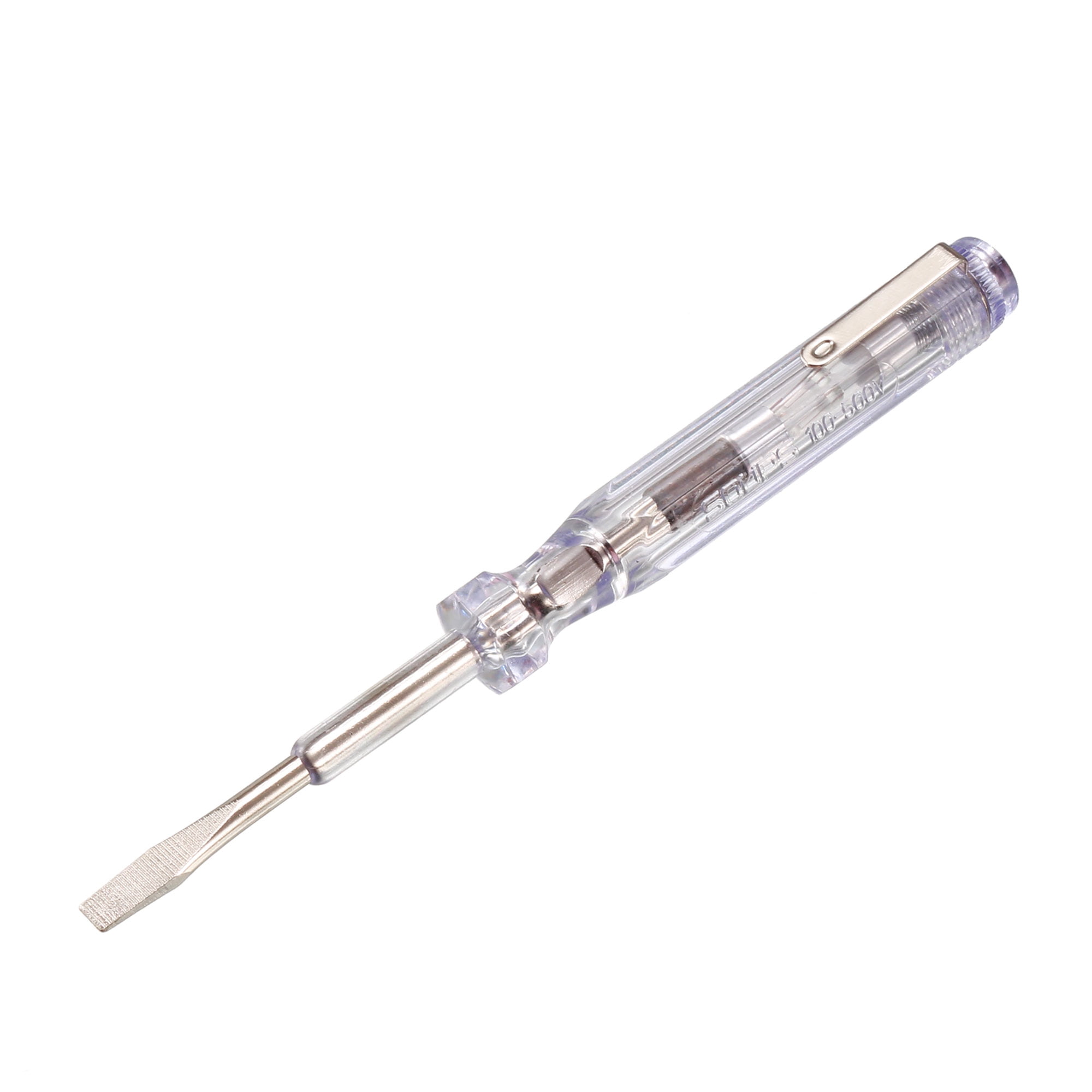 Voltage Test Screwdriver AC100500V Slot Neon Tube Tester Electroprobe