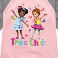 thumbnail image 3 of Fancy Nancy - Tres Chic - Toddler And Youth Girls Raglan Graphic T-Shirt, 3 of 5