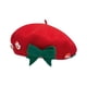 thumbnail image 4 of navideña, gorro navideño, gorro navideño para festival, regalo de cumpleaños, cosplay, viajes y vacaciones Adultos rojos, 4 of 8
