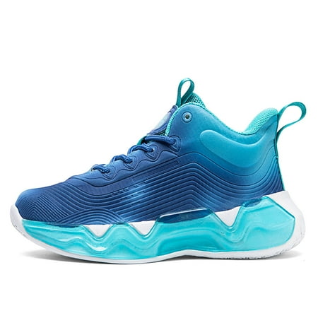 

Engtoy boys girls basketball shoes for kids Breathable Lightweight outdoors durable nonslip sport shoes comfortable soft Cotton lining rubber sole(Little Kid/Big Kid)