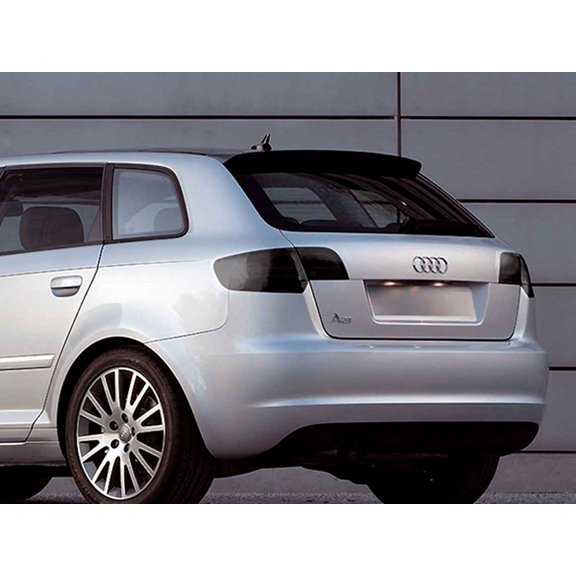 Rvinyl Tail Light Tint Covers Compatible with Audi A3 2006-2009 - Smoke