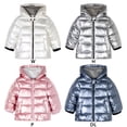thumbnail image 6 of URMAGIC Boys Girls Winter Coat Lightweight Thicked Winter Jacket Warm Soft Puffy Cotton Outwear with Hood, 6 of 6