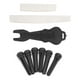 thumbnail image 4 of Accesorios para guitarra, kit de pasadores para puente de guitarra Clavijas para puente de guitarra acústica Kit de pasadores para puente de guitarra Parte superior de la línea, 4 of 8