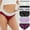 A13, variant on Womens Briefs Underwear Plus Size 5PCLarge Seamless Cotton High Waist Briefs Hip Lifting Underpants