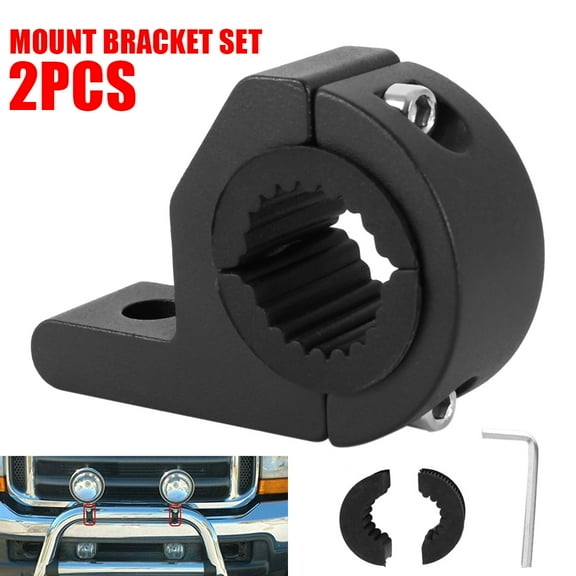 Protoiya LED Light Bar Mounting Bracket Kit,Universal Off-Road Adjustable LED Light Tube Clamp Holder for Off Road Truck SUV