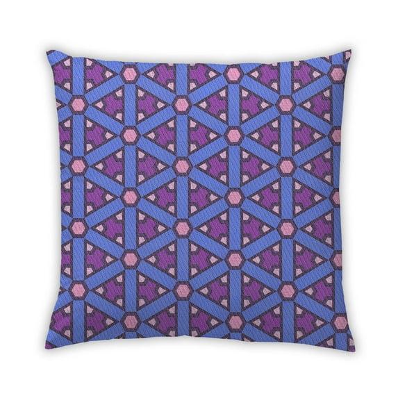Ahgly Company Indoor Square Contemporary Throw Pillow, 18 inch by 18 inch
