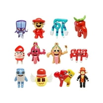 12PC Steal a Brainrot Collectible Figure Statue, Steal a Brainrot 67 Figure Toys Character Collectible Figure Statue,Home Decor & Gifts for Fans & Friends