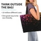 thumbnail image 2 of Fotbe Colorful Sparkling Bolsa Tote Estética de Lona con Estampado para Mujer - Bolsa Reutilizable de Hombro Casual para Vacaciones, Compras, Trabajo y Gimnasio, 2 of 8