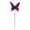 B, variant on Butterfly Garden Stakes Decor, Butterfly Colorful Metal Sticks for Flower Arrangements, Garden Decor, Outdoor Yard Decor, Tree Topper Floral Pot