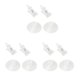 thumbnail image 1 of 6 PCS 47mm Pared Plastico Transparente Ventosa Pinza Clip, 1 of 1