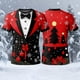 thumbnail image 5 of Tops para hombre, blusas y camisas de manga corta con cuello redondo para hombre, moda para hombre, casual, cuello redondo, estampado, jersey deportivo, mangas cortas, camiseta, blusa navideña, blusa, 5 of 6