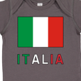 thumbnail image 4 of Inktastic Italy Flag & Italia Black Border Boys or Girls Baby Bodysuit, 4 of 5