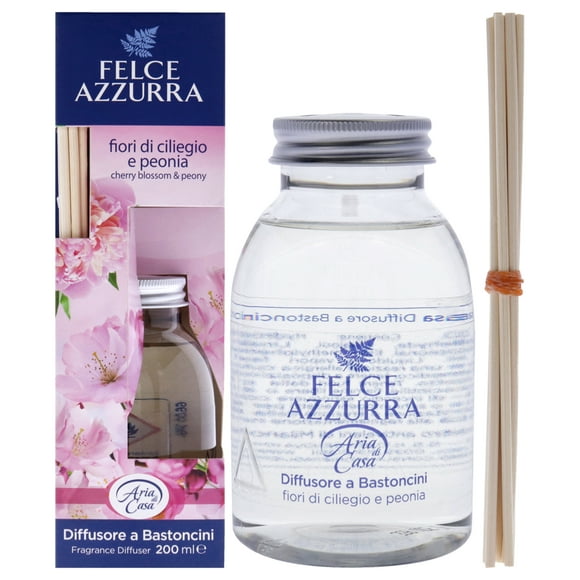 Cherry Blossom and Peony Fragrance Diffuser by Felce Azzurra for Unisex - 6.7 oz Diffuser