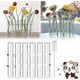 thumbnail image 1 of Hinged Flower Vase,6/8 Hinged Flower Vases Test Tube,hydroponic Plant Vase Transparent Aquatic Plant Display Holder, 1 of 5
