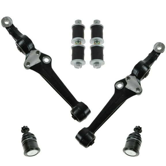 Front Lower Control Arms Ball Joints Sway Links Suspension Kit for Honda PSA52493