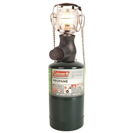 Coleman One-Mantle Compact Propane Gas Lantern for Outdoor