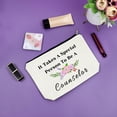 thumbnail image 4 of Counselor Gift Makeup Bag Appreciation Gift for Women Mentor Counseling School Counselor Graduation Gift from Students Retirement Cosmetic Travel Bag Gift Teacher Thank You Teachers Day Gift for Her, 4 of 7