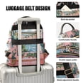 thumbnail image 3 of FORMRS Mini Backpack Purse for Women Travel Daypack Casual Shoulder Bag, Pink Boat, 3 of 7