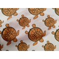 thumbnail image 4 of oneOone Cotton Poplin Rust Brown Fabric Nautical Craft Projects Decor Fabric Printed By The Yard 42 Inch Wide, 4 of 4