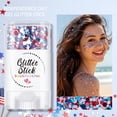 thumbnail image 5 of Patriotic Body Glitter Stick, Face Glitter, Red White and Blue Glitter Stick, 4th of July Decorations, 4th of July Outfits for Women, Hair Glitter for Kids, Independence Day Glitter Makeup(xxw), 5 of 7