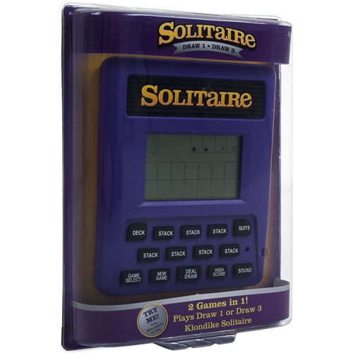 Sunline Solitaire Handheld Electronic Arcade Game with Batteries 