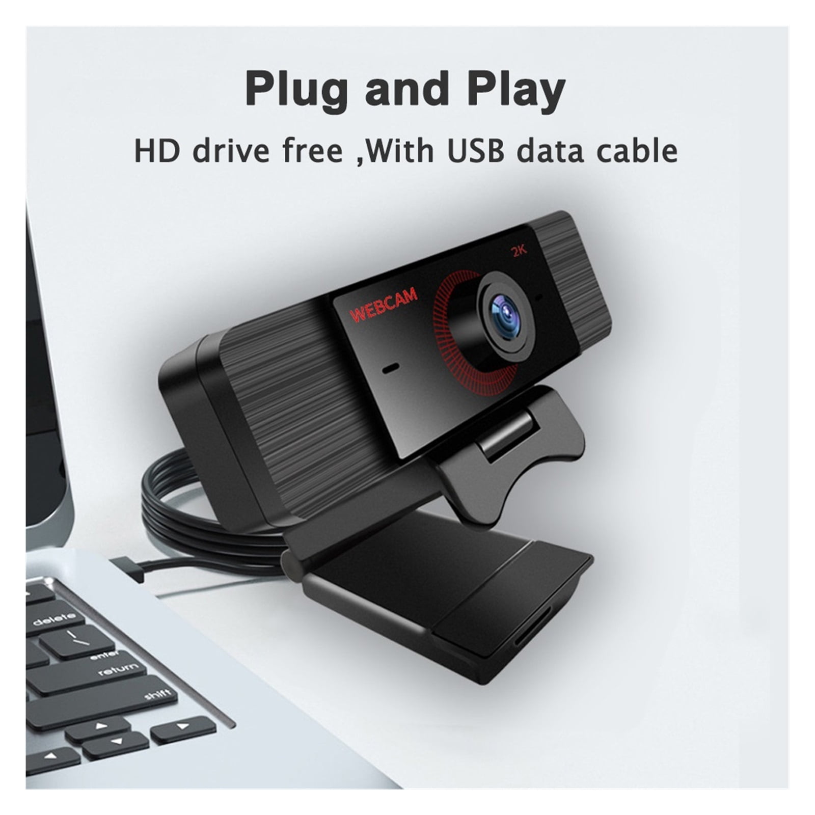 Webcam 1080P 2K Full HD Webcam With Microphone USB Webcam For PC Computer Laptop Desktop Education ,HD Video