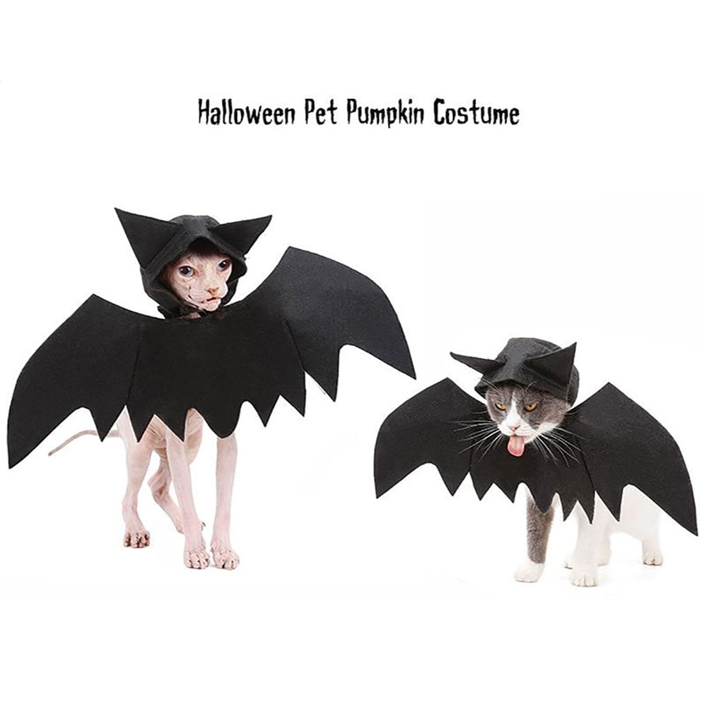 Animal Pet Dog Cat Bats Costume With Hood Halloween Cosplay Fancy Dress Up Interesting Clothes Outfit Felt Cloth Pet Supplies Walmart Com Animal Pet Dog Cat Bats Costume With Hood Halloween Cosplay Fancy Dress Up Interesting Clothes Outfit Felt Cloth Pet Supplies Walmart Com