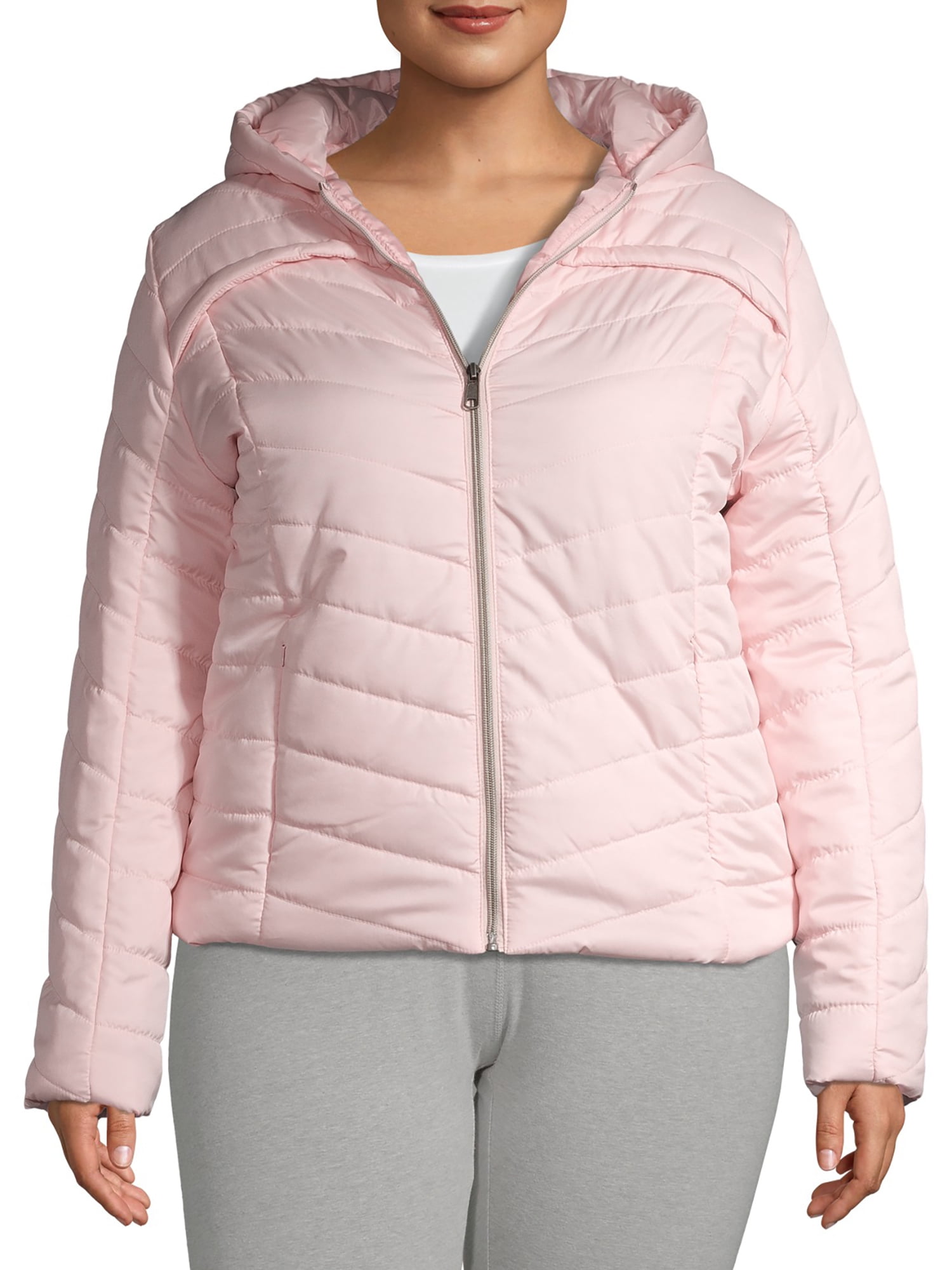 Big Chill Big Chill Women's Plus Size Midweight Quilt Faux Packable