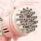 thumbnail image 4 of Máquina de burbujas de agua y jabón de 23 agujeros, juguete para hacer burbujas para niños (D rosa) Likrtyny Para estrenar, 4 of 8
