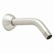 Speakman S-2500-BN Clean and Simple Shower Arm and Flange for Stylish Bathroom Décor, 7 inches, Brushed Nickel