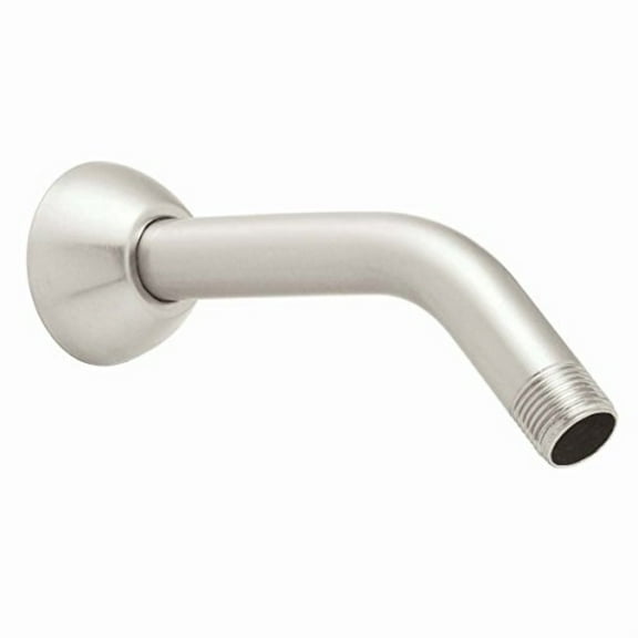 Speakman S-2500-BN Clean and Simple Shower Arm and Flange for Stylish Bathroom Décor, 7 inches, Brushed Nickel