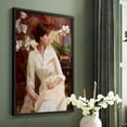 thumbnail image 5 of Fiori Di Aria Portrait in Paper Solid Wood 11 x 14 Framed Print, 5 of 6