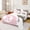 White Pink A, variant on Feelyou Coquette Pink Letter Z Queen Sheets for Girls, Leopard Print 8 Billiards Queen Sheet Sets, 4-Piece, 1 Flat Sheet, 1 Fitted Sheet and 2 Pillowcases