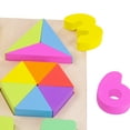 thumbnail image 4 of Spark Create Imagine Wooden Shape and Number Puzzle, Baby and Toddler Toys, 4 of 8