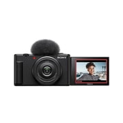 Sony ZV-1F Vlog Camera for Content Creators and Vloggers Black