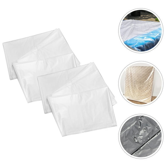 HOMEMAXS 2Pcs Mattress Bag for Plastic Mattress Cover Mattress Pouch Wrapping Bag