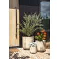 thumbnail image 6 of Veradek Kona Series Bundle - Three Piece Set of Plastic-Stone Planters - Sand, 6 of 9