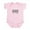 Petal Pink, variant on CafePress - Triplets Barcode Infant Bodysuit - Baby Light Bodysuit, Size Newborn - 24 Months