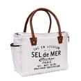 thumbnail image 1 of Bolso Hobo CREATIVE LEATHER ART Sel De Mer, lona para mujer, 1 of 7