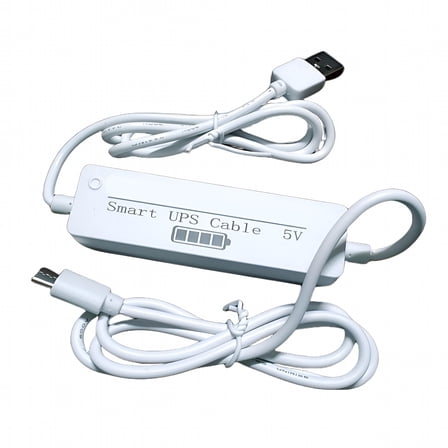 GJX UPS Backup Battery 5V Uninterruptible Power Supply for Camera Power Adapter, 800 mAh