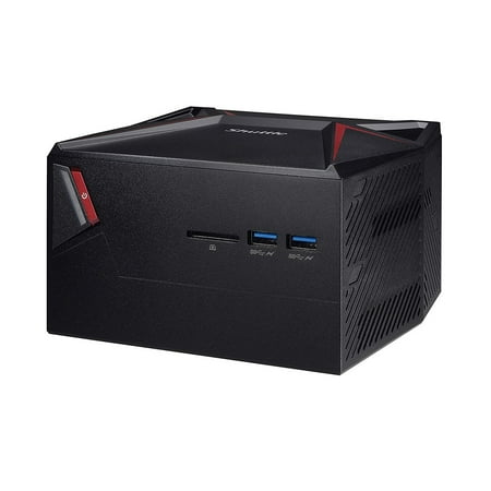 Shuttle - XPC Nano X1 Barebone Desktop - Intel Core i5 - NVIDIA GeForce GTX 1060 - Black/Red
