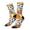 2 Black-2, variant on Balls Crew Socks for Men & Women, Breathable Casual Athletic Ankle Socks